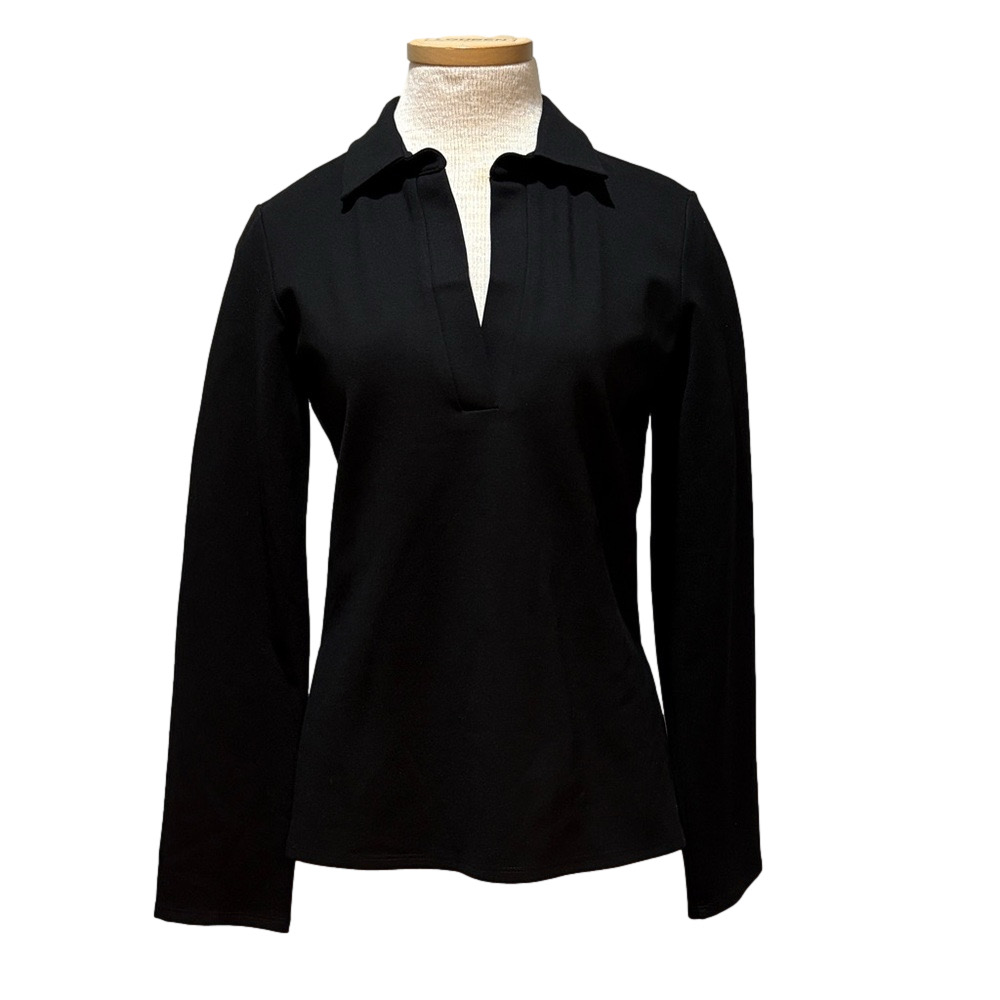 Jude Connally sz S black long sleeve top